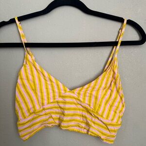 Valija yellow and pink top size Small